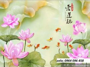 Tranh gạch 3d hoa sứ ngọc - 3077SMM