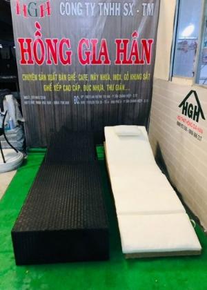 Ghế tắm nắng mây nhựa TP.HCM Hồng Gia Hân T1059