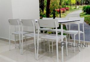 Ghế ăn nhựa xếp chồng được phong cách Italy hiện đại nhập khẩu ghế bàn ăn khu pantry văn phòng