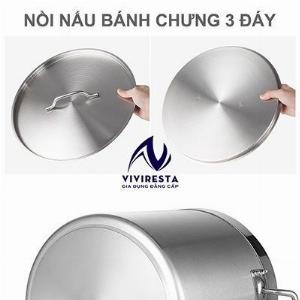 Nồi inox dung tích 90L ninh nước dùng phở, nồi inox không nhiễn từ tính giá rẻ