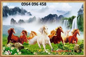 Tranh gạch 3d phong thủy tuổi ngọ - DCCV75