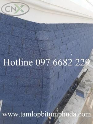 Tấm lợp bitum CNX, Ngói bitum CNX cho biệt thự, liền kề. Sản phẩm thay thế ngói đá tự nhiên