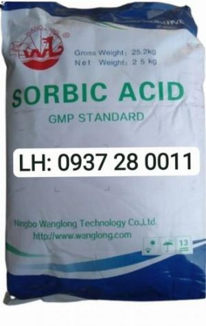 ACID SORBIC, Chất bảo quản E200, Chống Nấm Mốc (C6H8O2) - Trung Quốc