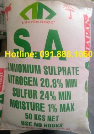 Bán Ammonium Sulphate - (NH4)2SO4 - Đạm S.A (Việt Nam), 50kg/bao
