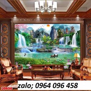 Tranh gạch 3d phong thủy tài lộc - DXCC23