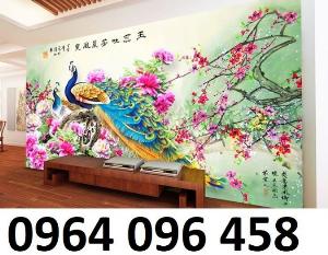 Tranh gạch 3d ốp tường phòng khách - CCV7