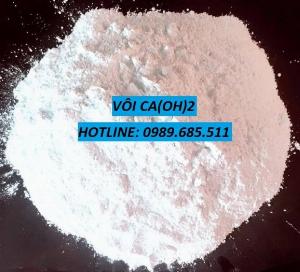 Vôi cục, vôi bột, vôi Ca(OH)2 dùng trong xử lý nước thải, rác thải