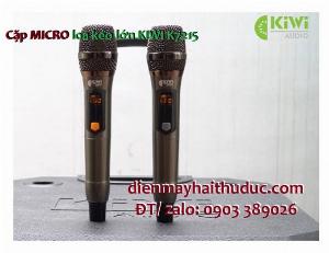 Loa kéo nằm ngang Kiwi K7215 thiết kế 2 bass 40cm công suất 1000Watt