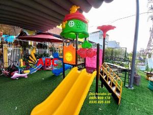 Cầu trượt nhập khẩu cho bé giá rẻ
