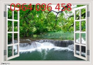 Tranh gạch 3d cửa sổ - GDXZ322