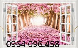 Tranh gạch 3d cửa sổ - GDXZ322