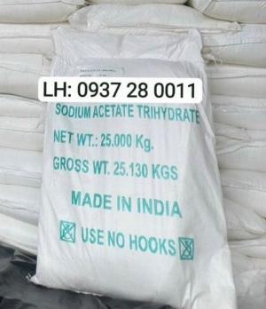 SODIUM ACETATE TRIHYDRATE (CH3COONa.3H2O) - Ấn Độ