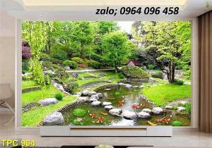 Tranh 3d cửa sổ tranh gạch 3d cửa sổ - PNNN75