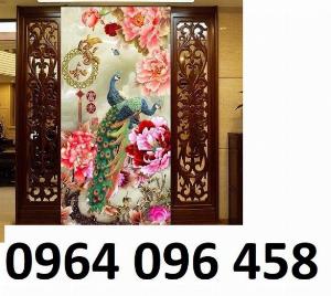 Tranh gạch 3d dán tường phòng khách - HNMM5