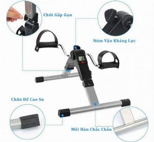 Bàn đạp tập mạnh tay chân có kháng lực phục hồi chức năng cho người tập vật lý trị liệu