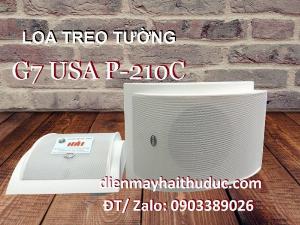 Loa treo tường G7 USA P-210C chuyên xài quán ăn, cafe mini, đọc thông báo
