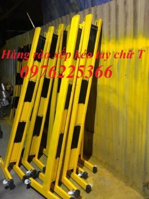 Hàng rào xếp sắt kéo tay -Hàng rào chữ T