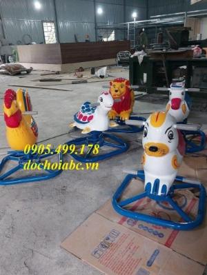 Thú nhún lò xo con gà