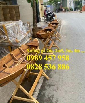 Mẫu xuồng gỗ trưng hải sản, Xuồng gỗ 2m, Xuồng gỗ ba lá 3m