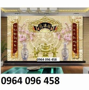 Tranh gạch 3d phòng thờ - SKKMV55