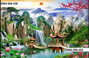 Tranh gạch 3d phong cảnh - gạch tranh 3d phong cảnh - 6988CN