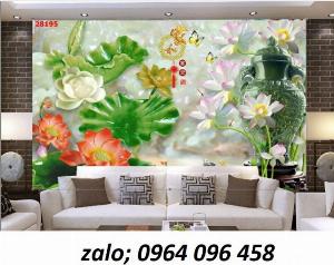 Tranh 3d - tranh gạch 3d phòng khách - MNNN96