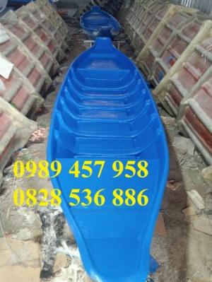 Thuyền ba lá 3m, Xuồng chèo tay cho 2 người, Thuyền nhựa composite