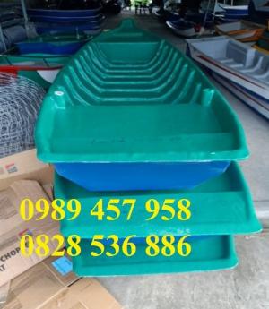 Thuyền ba lá 3m, Xuồng chèo tay cho 2 người, Thuyền nhựa composite