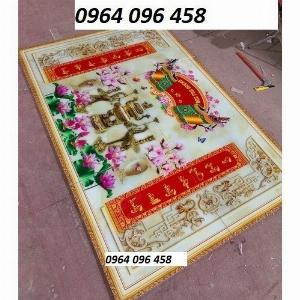 Tranh gạch 3d ốp tường phòng thờ - GVBN96