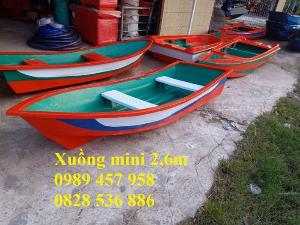 Thuyền câu 2 người, Thuyền chèo tay 3 người, Thuyền meca 3 người