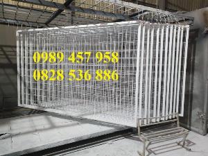 Hàng rào khu chung cư, hàng rào di động barie 1mx2m, 1,2mx2m, 1,5mx2m có sẵn