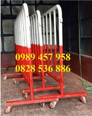 Hàng rào khu chung cư, hàng rào di động barie 1mx2m, 1,2mx2m, 1,5mx2m có sẵn