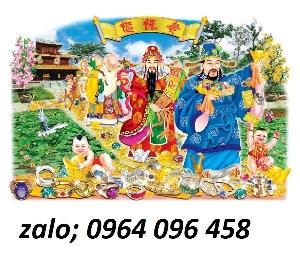 Tranh gạch phúc lộc thọ 3d - QXNNN76