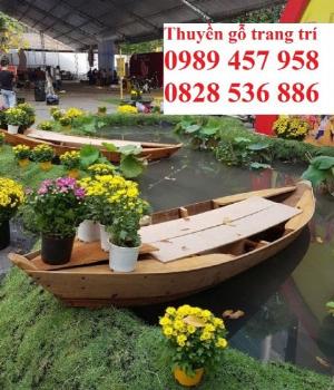 Bán thuyền gỗ trang trí quán cafe, thuyền gỗ bày hải sản