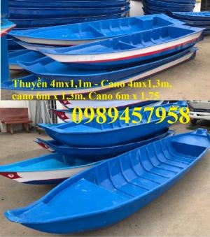 Thuyền đi câu cá cho 3 người, Thuyền câu giá tốt, Thuyền chèo tay