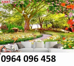 Tranh gạch men 3d phong thủy tuổi mùi - GVNN84