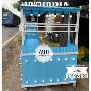 Quầy Trà Sữa Đẹp, Gỗ Tự Nhiên, Thiết Kế Theo Yêu Cầu Tại HCM