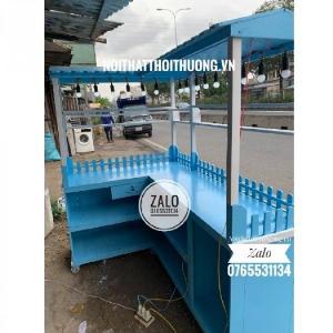 Quầy Trà Sữa Đẹp, Gỗ Tự Nhiên, Thiết Kế Theo Yêu Cầu Tại HCM