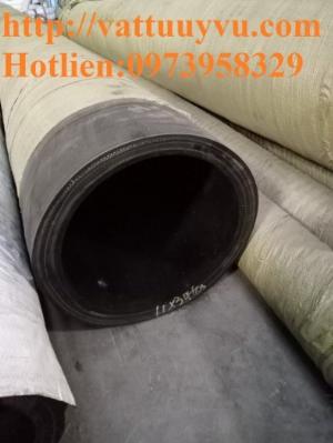 Tổng đại lý phân phối ống cao su lõi thép hút cát bùn sỏi phi 200 -250-300 ( ép bích lưu hoá )