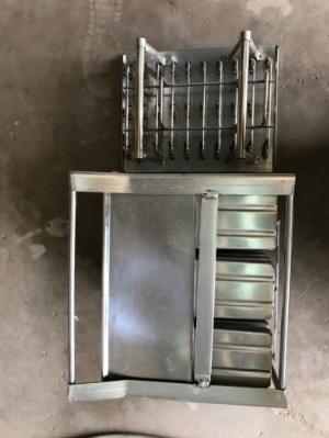 Khuôn kem que, khuôn kem chuối 30 lỗ, bộ khuôn làm kem có nắp đậy,