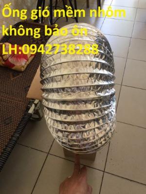 Bán ống gió mềm nhôm không bảo ôn phi 125 giá ưu đãi