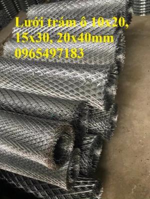 Lưới trám ô 15x30, 10x20, 20x40 dày 1.2mm, 1.5mm.