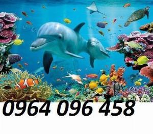 Tranh gạch cá heo đại dương - NMM94