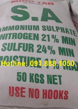 Bán Ammonium Sulphate - (NH4)2SO4 - Đạm S.A (Việt Nam), 50kg/bao