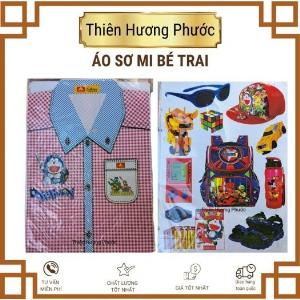 Quần áo sơ mi màu, vét, bé trai, bé gái, bà ba bông, áo dài