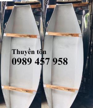 Bán Thuyền inox 2người, Thuyền tôn, Thuyền câu cá cho 2-3 người