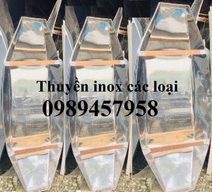 Bán Thuyền inox 2người, Thuyền tôn, Thuyền câu cá cho 2-3 người