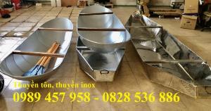 Thuyền sắt, Thuyền tôn, Thuyền inox câu cá có sẵn