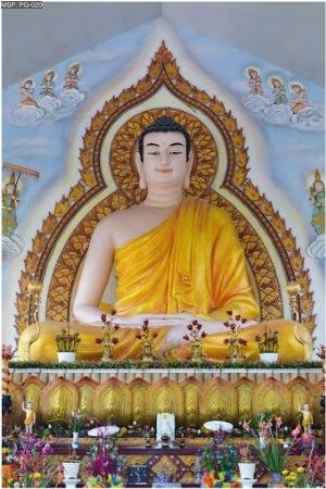 Tranh gạch 3d phật phòng thờ - BMM5