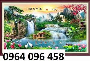 Tranh gạch 3d phong cảnh đồng quê - VNBBX3